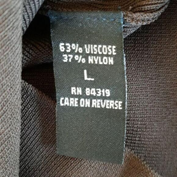 Cyrus Rib Knit Sleeveless Scoop Neck Pullover Top Chocolate Brown Sz L - Picture 3 of 11